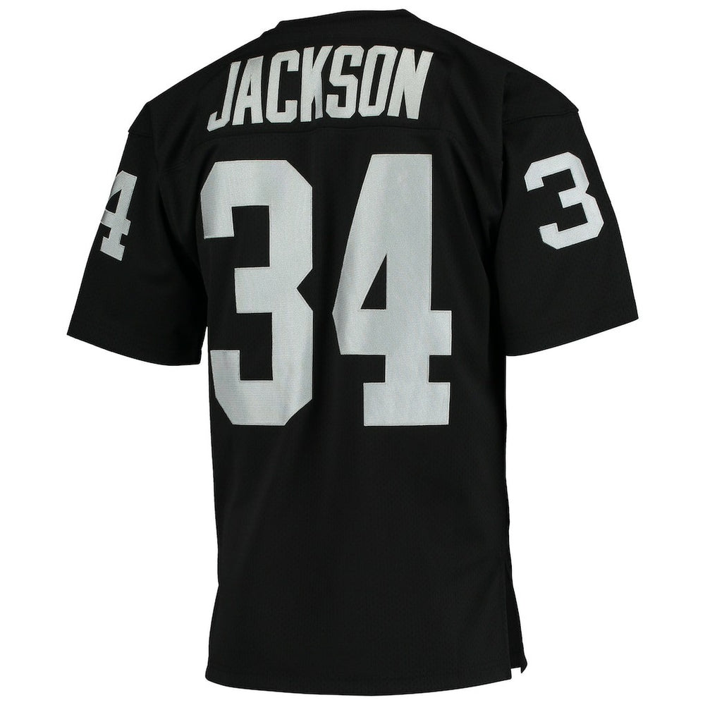 Las Vegas Raiders Mitchell & Ness Bo Jackson  1990 Authentic Throwback Retired Player Jersey