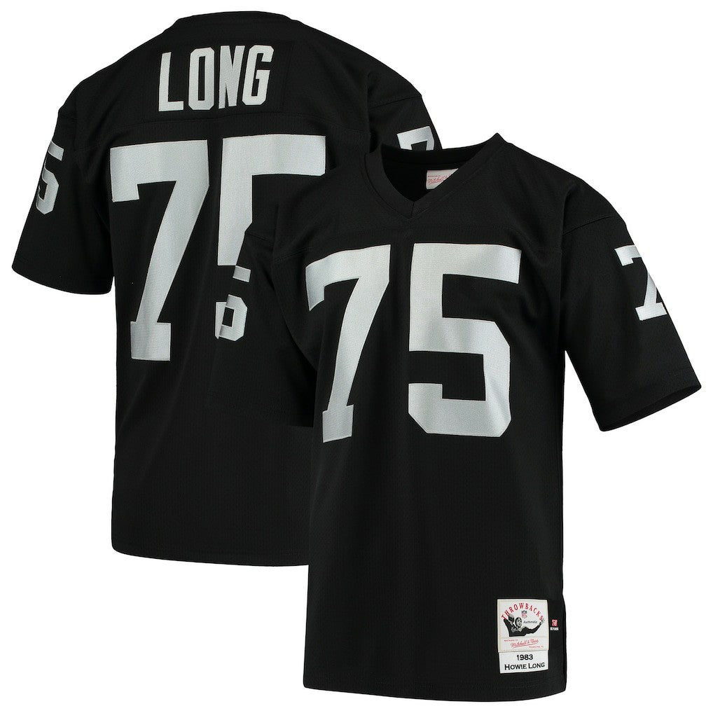 Las Vegas Raiders Mitchell & Ness Howie Long  1983 Authentic Throwback Retired Player Jersey