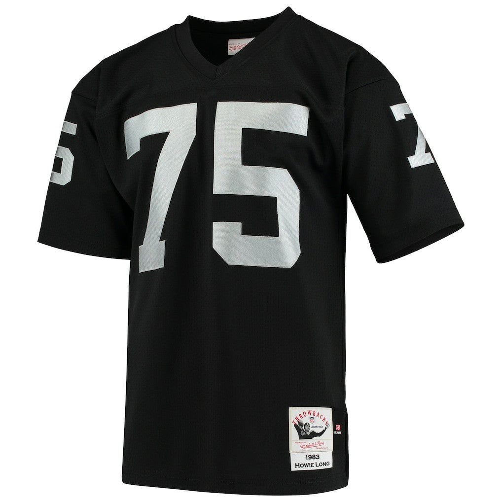 Las Vegas Raiders Mitchell & Ness Howie Long  1983 Authentic Throwback Retired Player Jersey