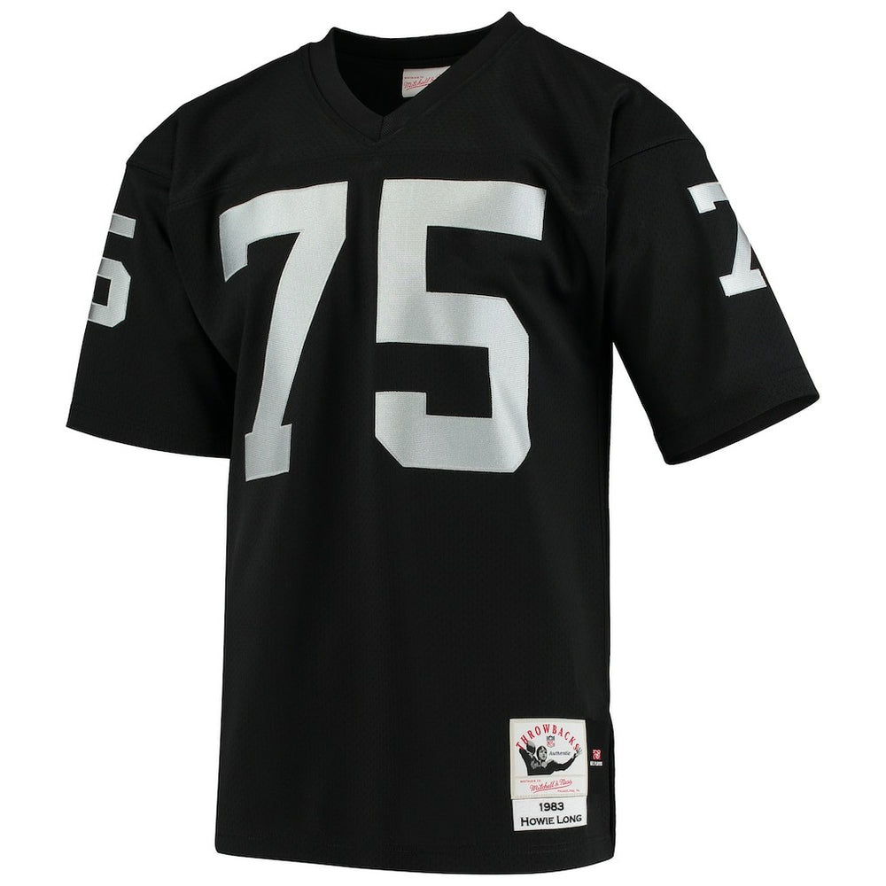 Las Vegas Raiders Mitchell & Ness Howie Long  1983 Authentic Throwback Retired Player Jersey