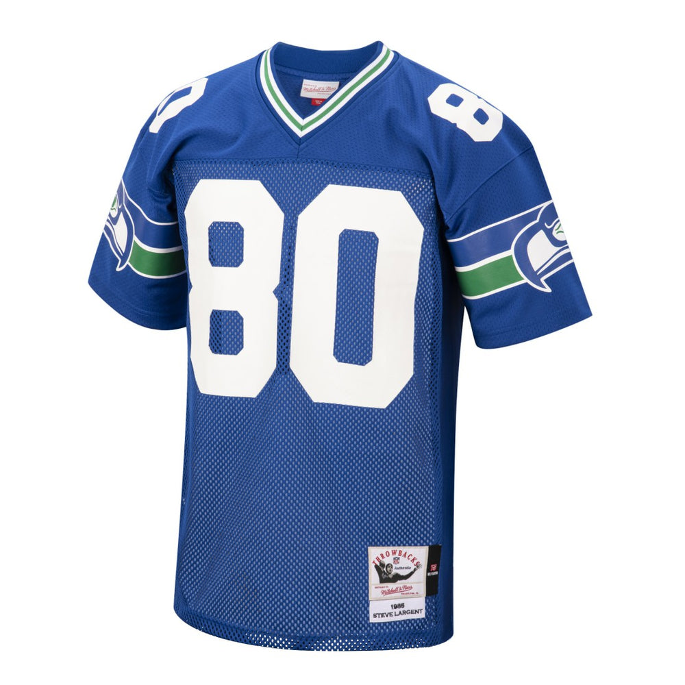 Seattle Seahawks Mitchell & Ness Steve Largent  1985 Authentic Throwback Retired Player Jersey