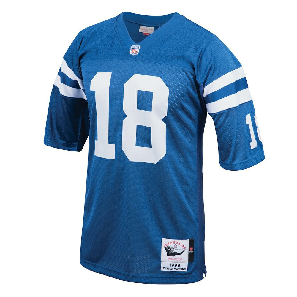 Indianapolis Colts Mitchell & Ness Peyton Manning  1998 Authentic Throwback Retired Player Jersey