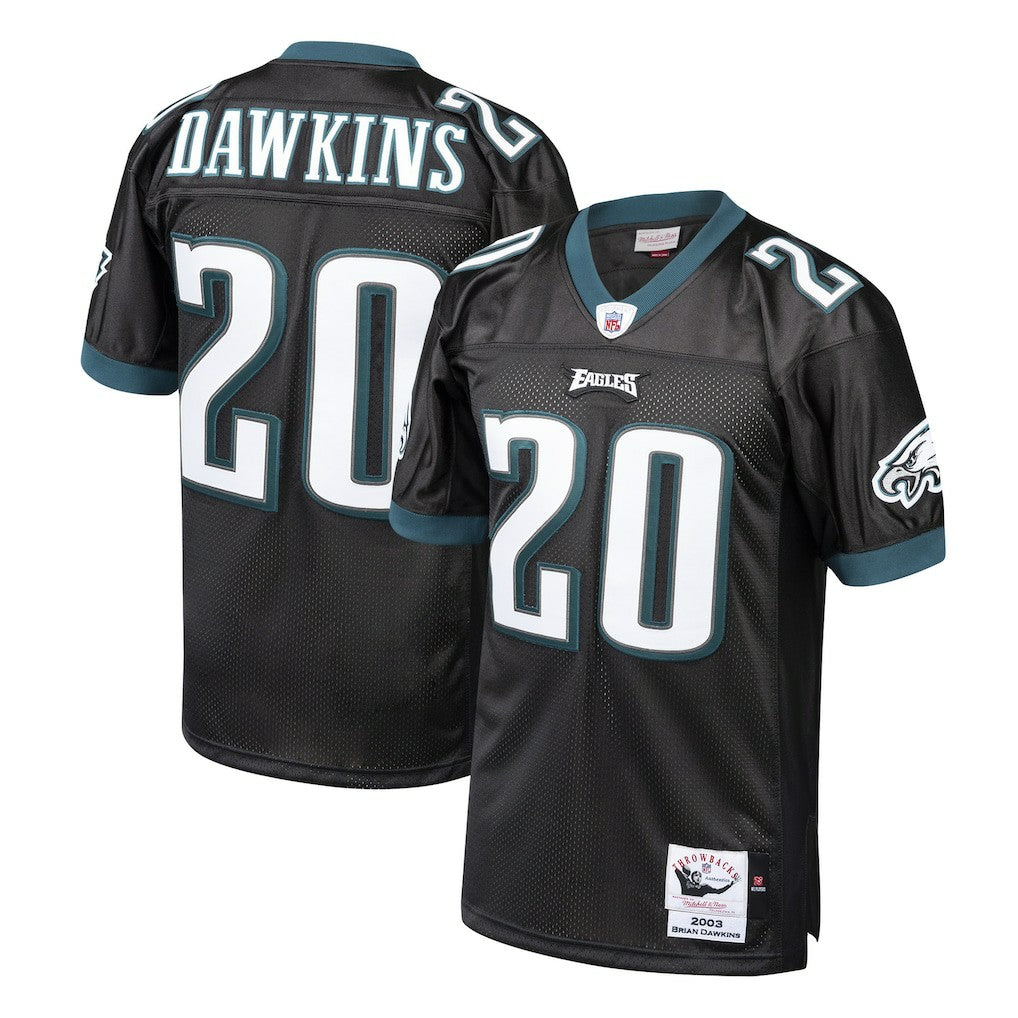 Philadelphia Eagles Mitchell & Ness Brian Dawkins  2003 Authentic Throwback Retired Player Jersey