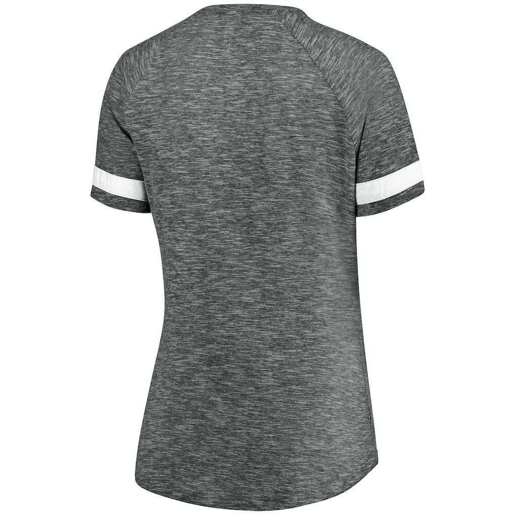 Brooklyn Nets Women's Showtime Winning With Pride Notch Neck T-Shirt New