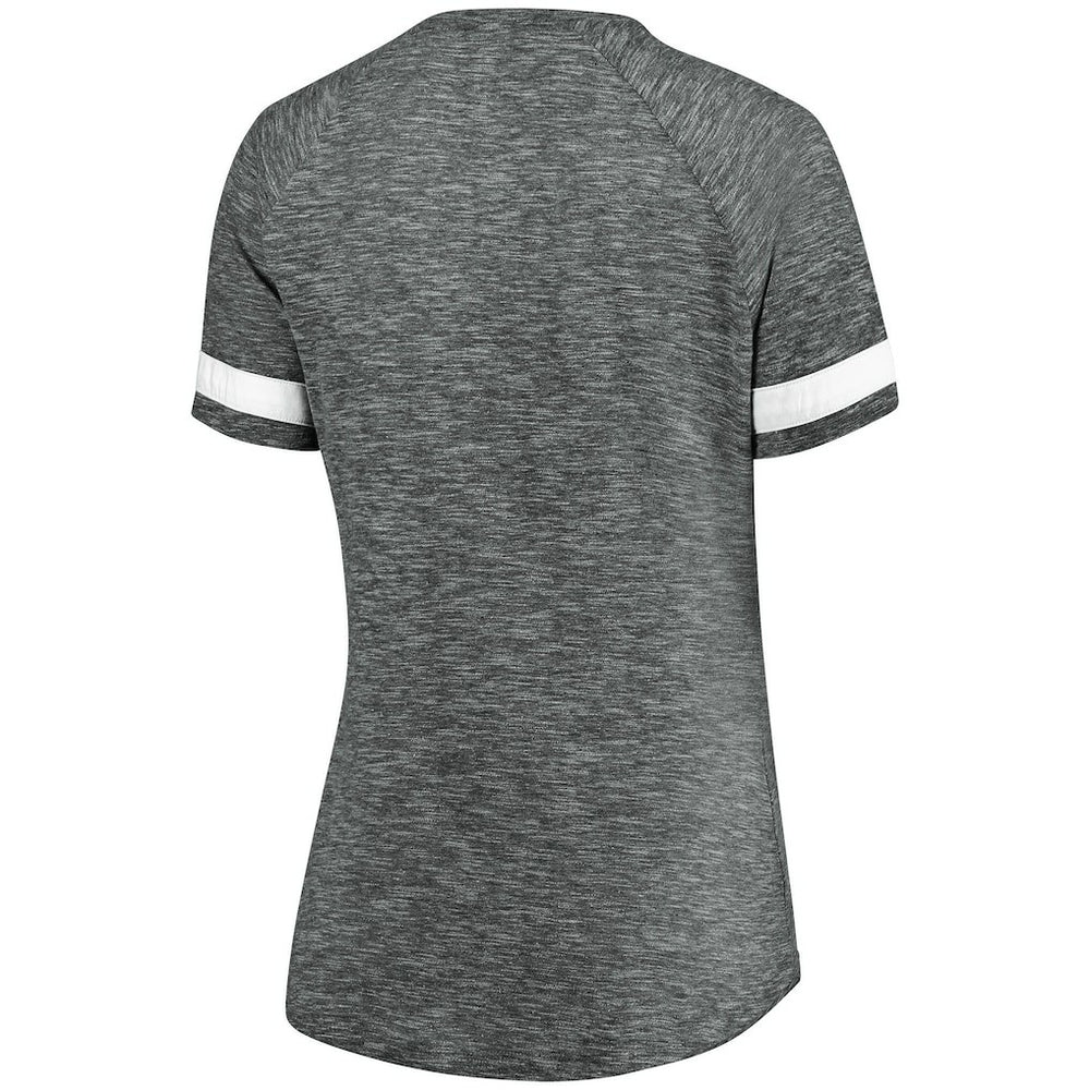 Brooklyn Nets Women's Showtime Winning With Pride Notch Neck T-Shirt New