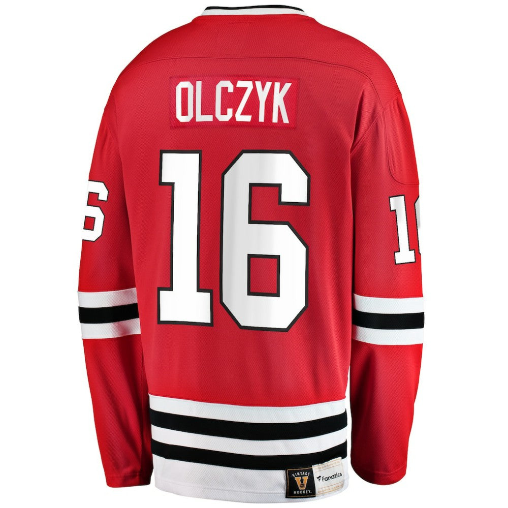 Eddie Olczyk Chicago Blackhawks Fanatics Premier Breakaway Retired Player Jersey On Sale