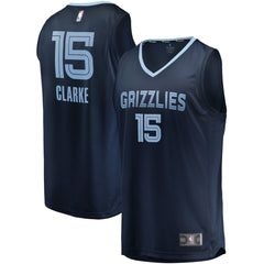 Brandon Clarke Memphis Grizzlies Fast Break Replica Jersey Navy On Sale