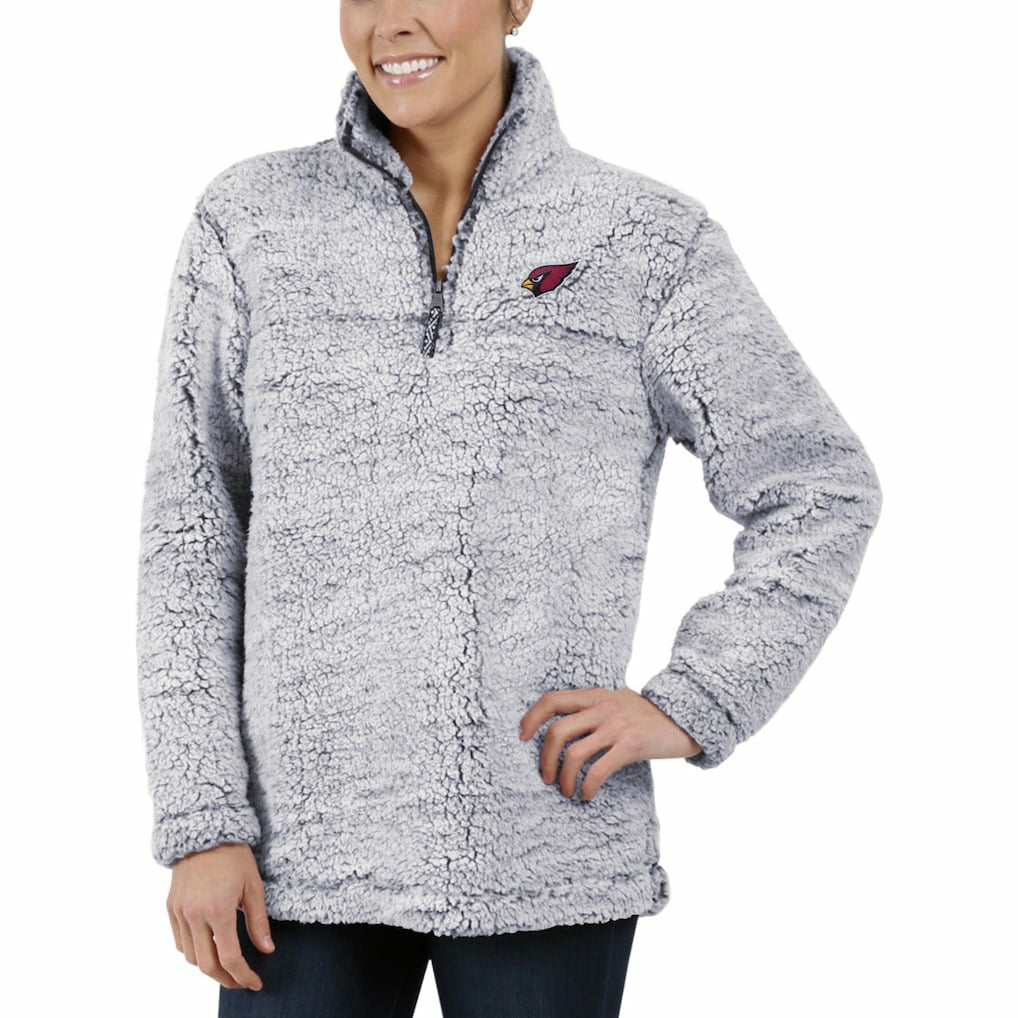 Arizona Cardinals  G-III 4Her by Carl Banks Women's Sherpa Quarter-Zip Pullover Jacket