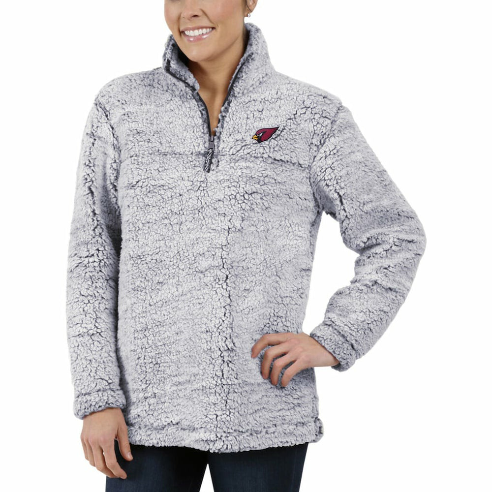 Arizona Cardinals  G-III 4Her by Carl Banks Women's Sherpa Quarter-Zip Pullover Jacket