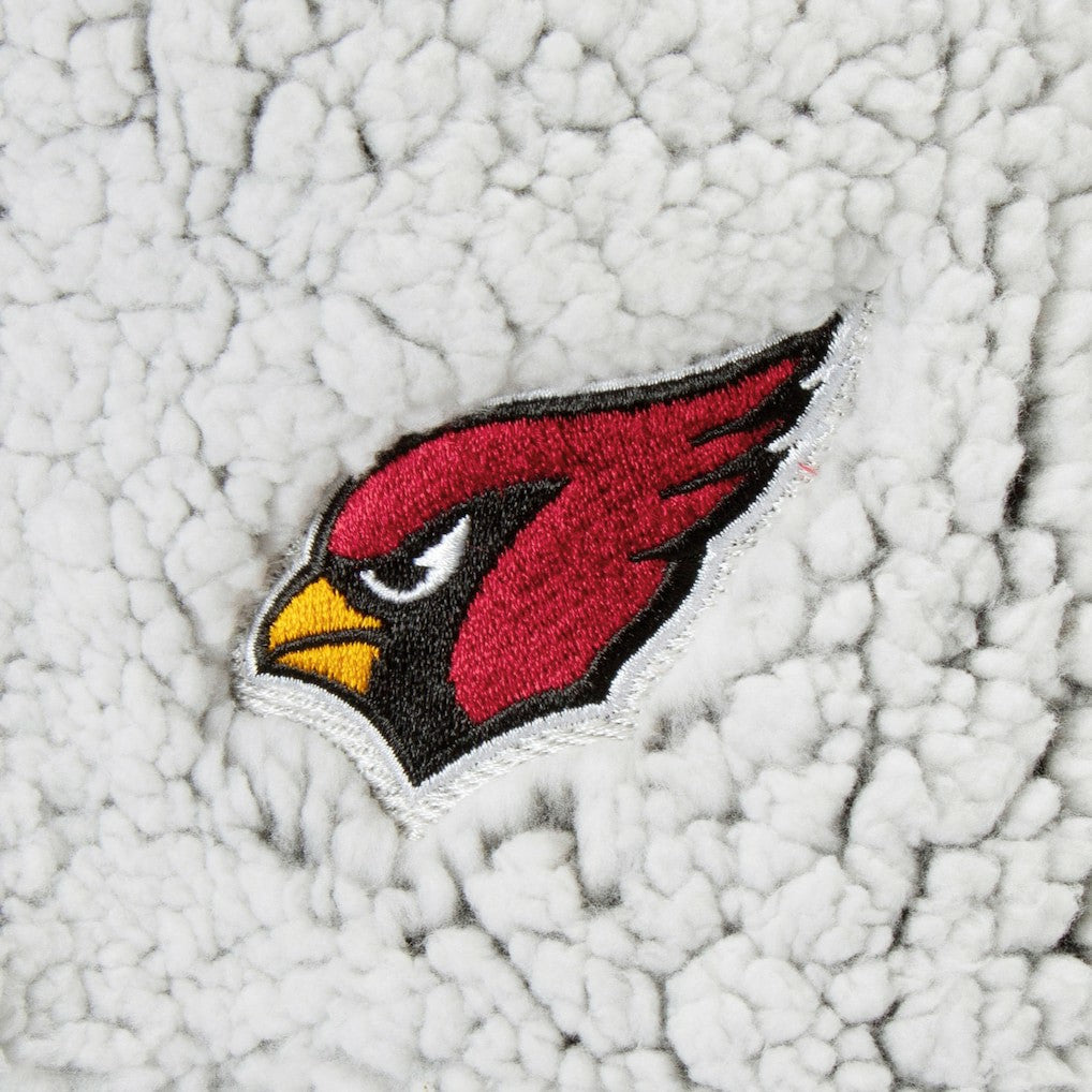 Arizona Cardinals  G-III 4Her by Carl Banks Women's Sherpa Quarter-Zip Pullover Jacket