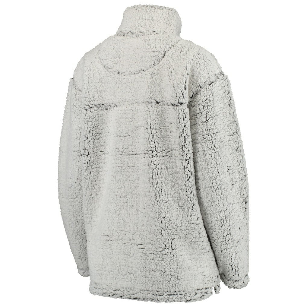 Philadelphia Eagles  Women's Sherpa Quarter-Zip Pullover Jacket
