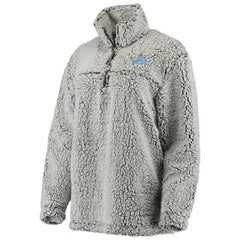 Detroit Lions  Women's Sherpa Quarter-Zip Pullover Jacket