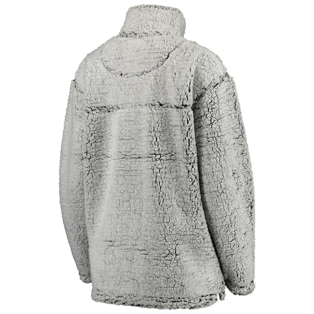 Detroit Lions  Women's Sherpa Quarter-Zip Pullover Jacket