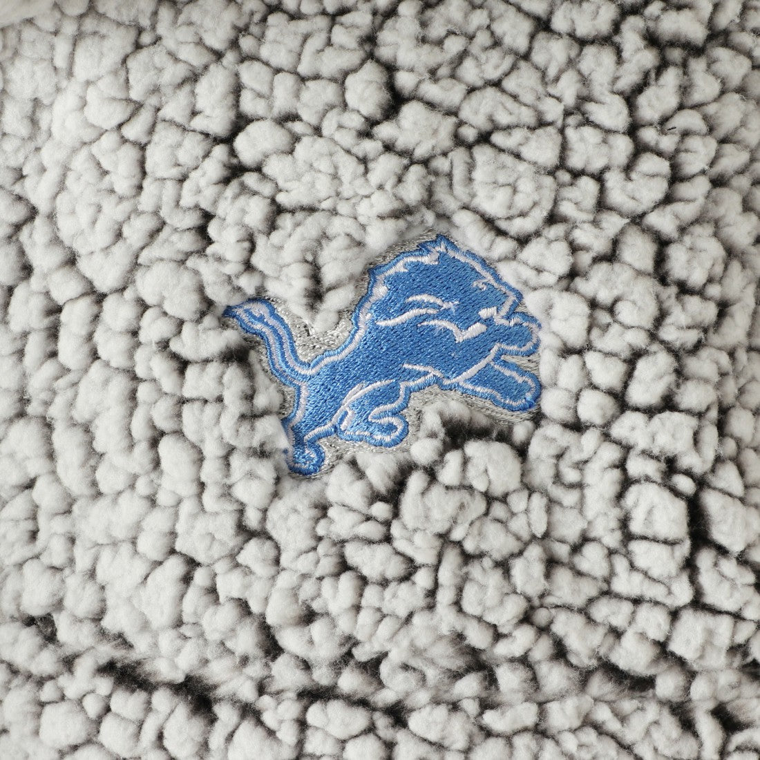 Detroit Lions  Women's Sherpa Quarter-Zip Pullover Jacket
