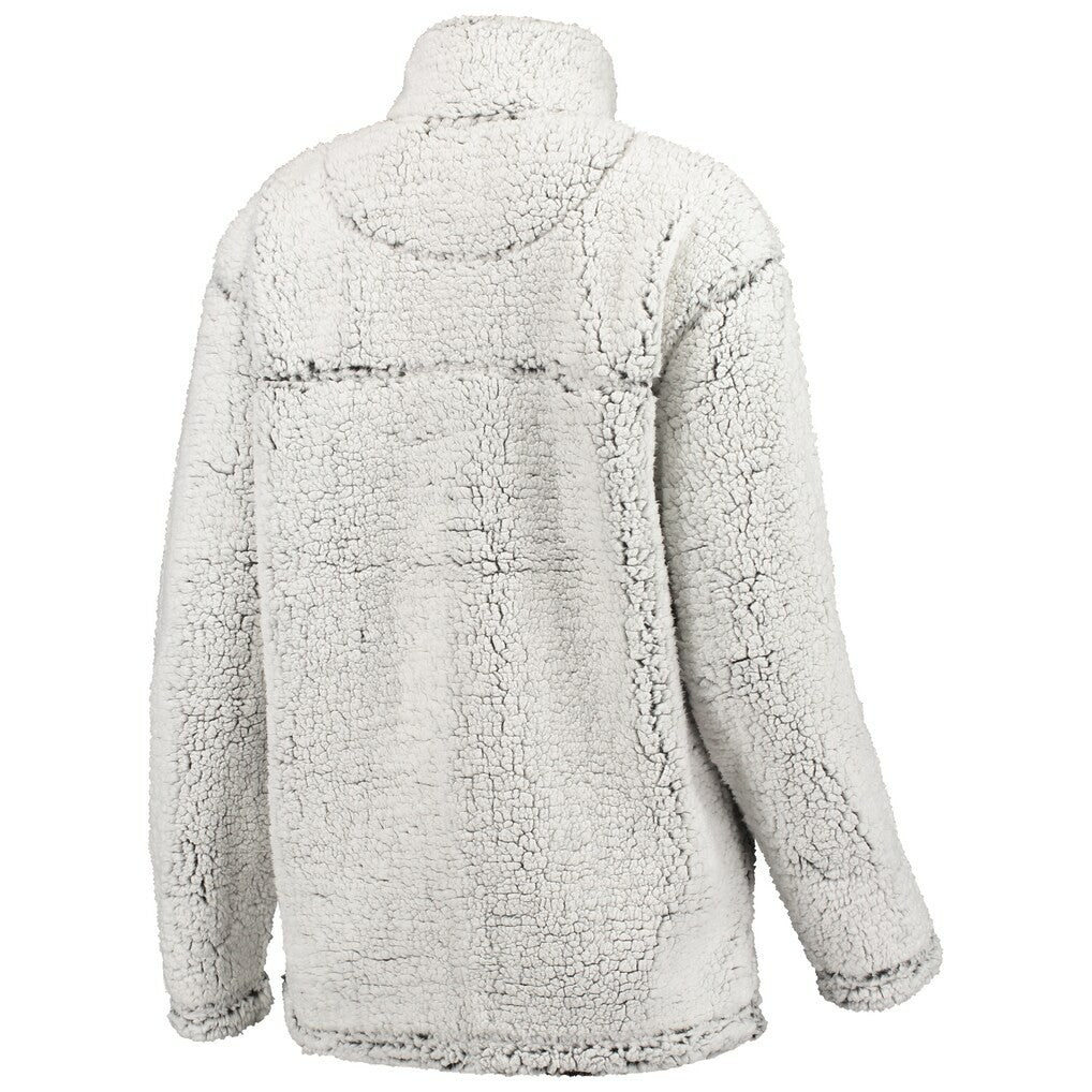 New Orleans Saints  G-III 4Her by Carl Banks Women's Sherpa Quarter-Zip Pullover Jacket