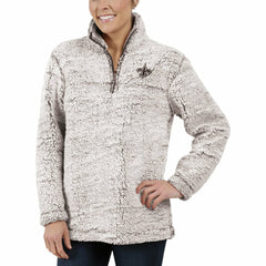 New Orleans Saints  G-III 4Her by Carl Banks Women's Sherpa Quarter-Zip Pullover Jacket