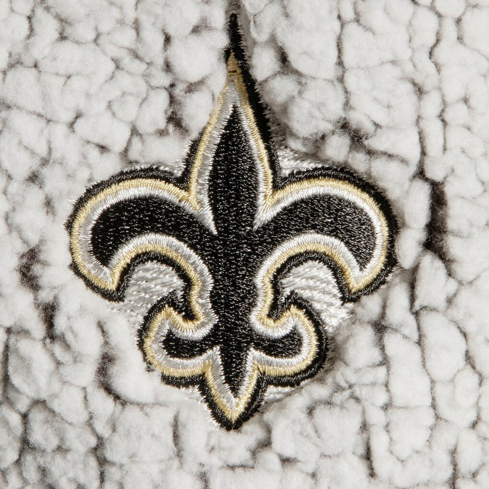 New Orleans Saints  G-III 4Her by Carl Banks Women's Sherpa Quarter-Zip Pullover Jacket
