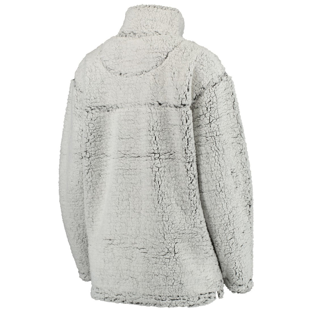 Green Bay Packers  Women's Sherpa Quarter-Zip Pullover Jacket