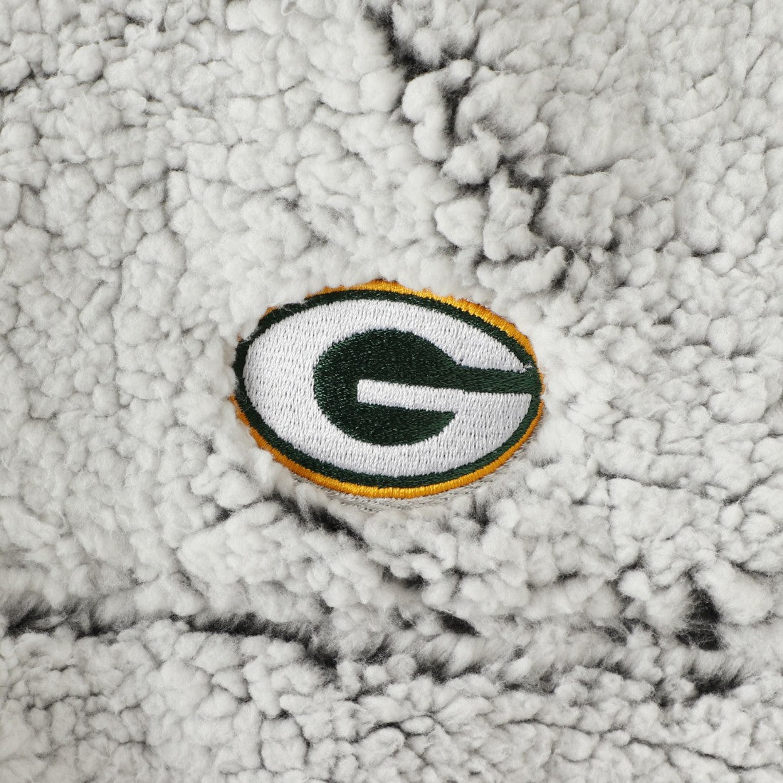 Green Bay Packers  Women's Sherpa Quarter-Zip Pullover Jacket