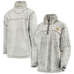 Minnesota Vikings  Women's Sherpa Quarter-Zip Pullover Jacket