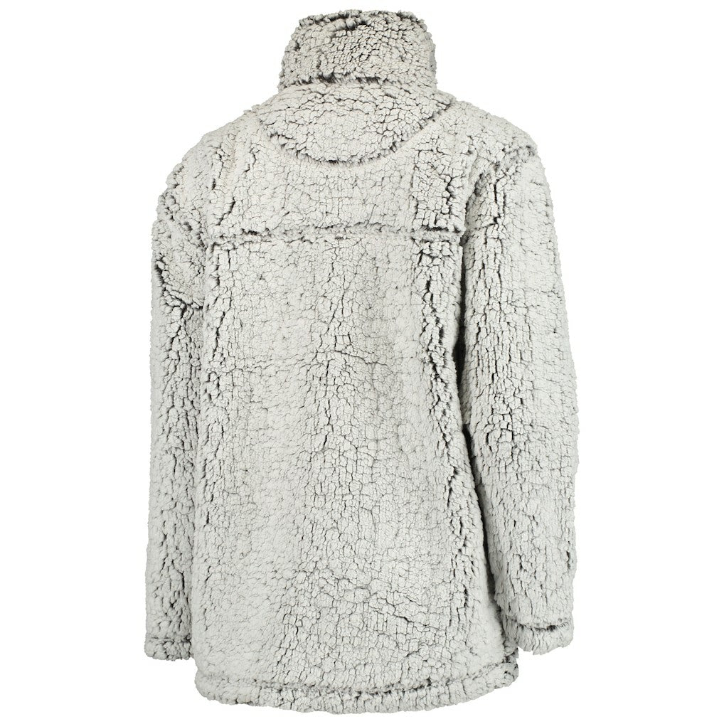 Minnesota Vikings  Women's Sherpa Quarter-Zip Pullover Jacket