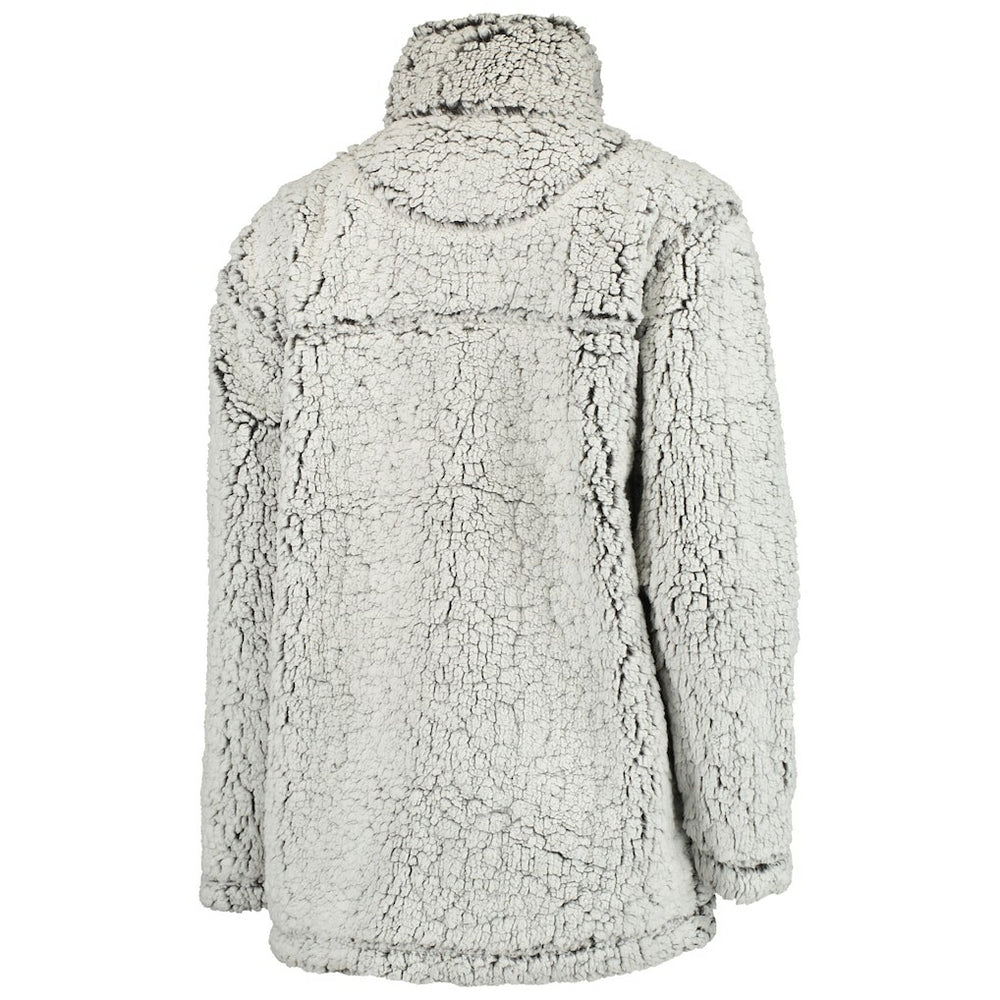 Minnesota Vikings  Women's Sherpa Quarter-Zip Pullover Jacket