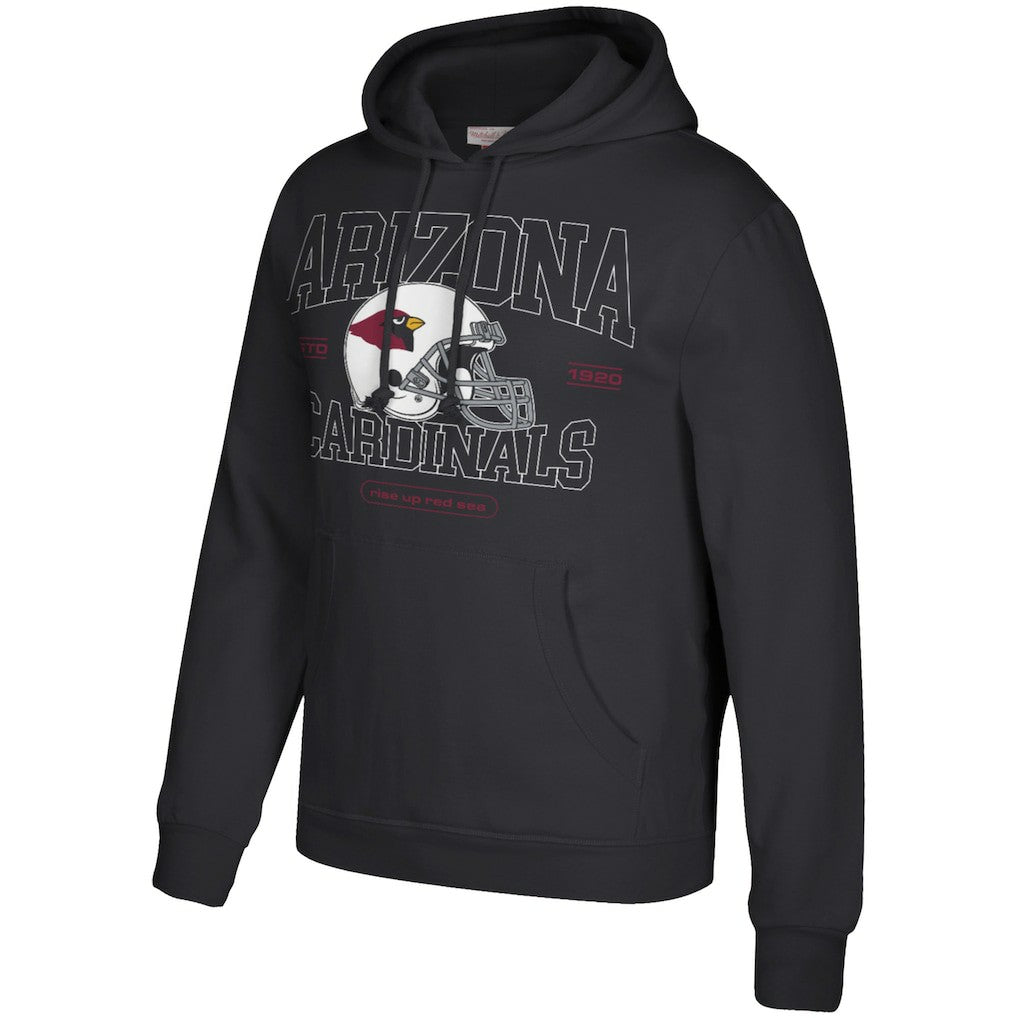 Arizona Cardinals Mitchell & Ness Classic Helmet Pullover Hoodie