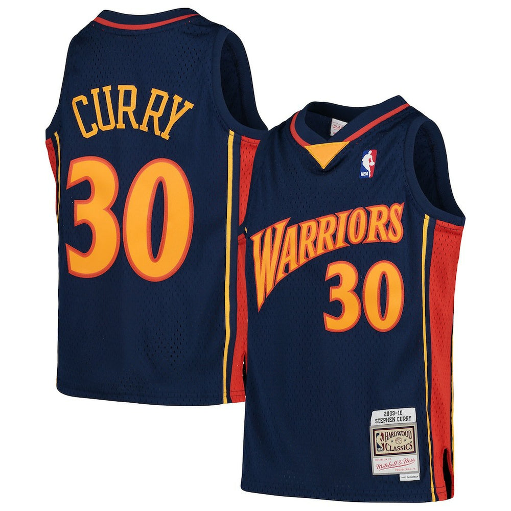 Stephen Curry Golden State Warriors Youth 2009-10 Hardwood Classics Swingman Throwback Jersey sale New