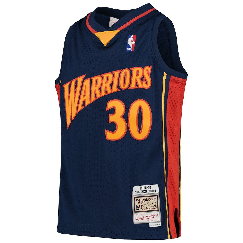 Stephen Curry Golden State Warriors Youth 2009-10 Hardwood Classics Swingman Throwback Jersey sale New