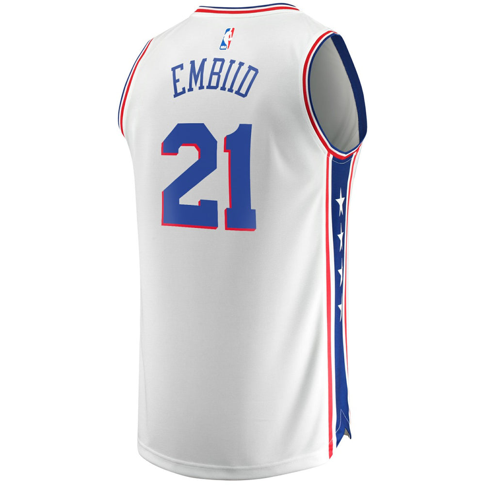 Joel Embiid Philadelphia 76ers Replica Jersey New