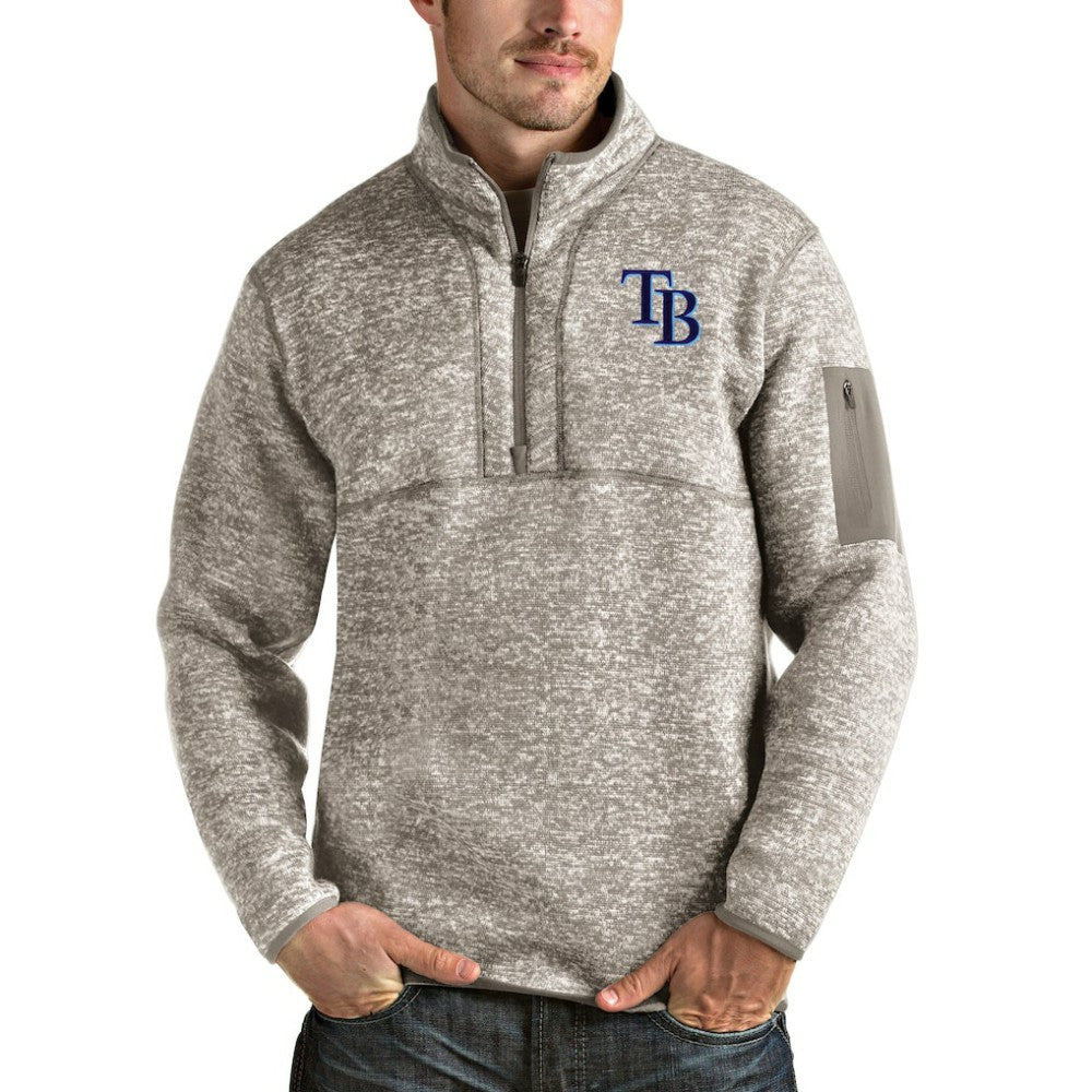Tampa Bay Rays Antigua Fortune Quarter-Zip Pullover Jacket | MLB Near me