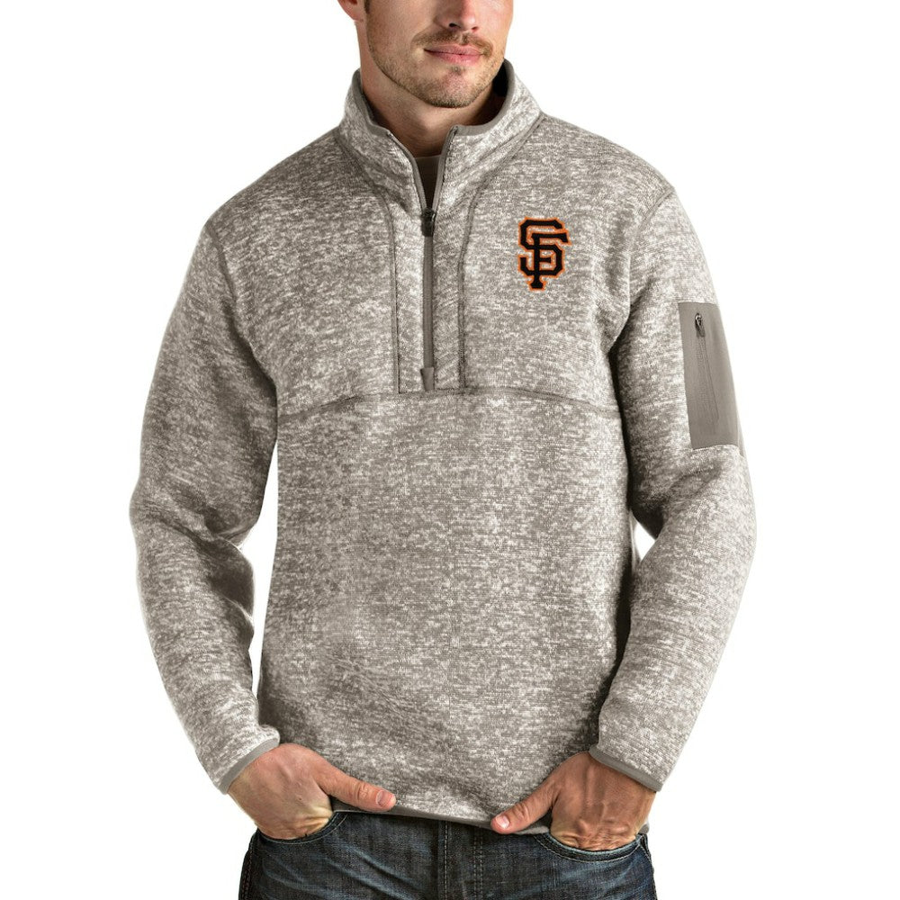 San Francisco Giants Antigua Fortune Quarter-Zip Pullover Jacket | MLB Discount