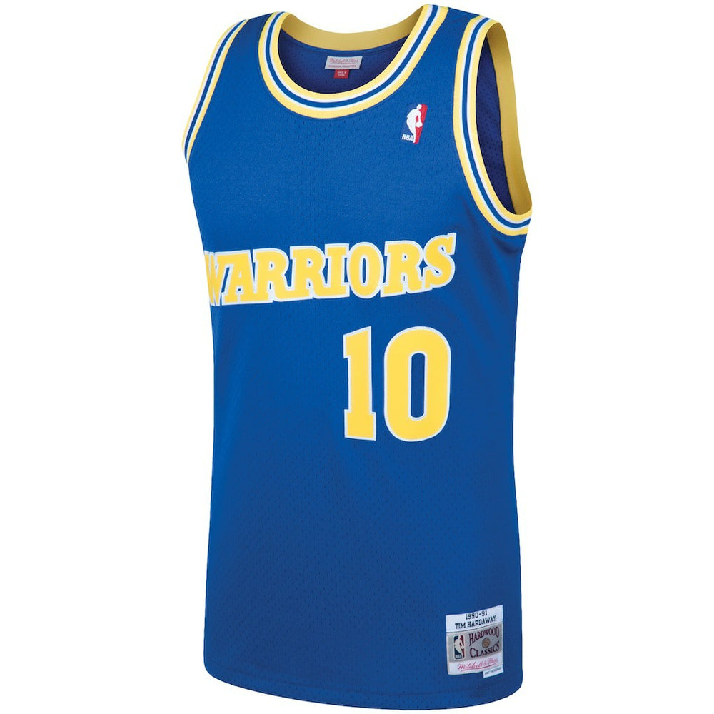 Tim Hardaway Golden State Warriors 1990/91 Hardwood Classics Swingman Jersey sale Discount