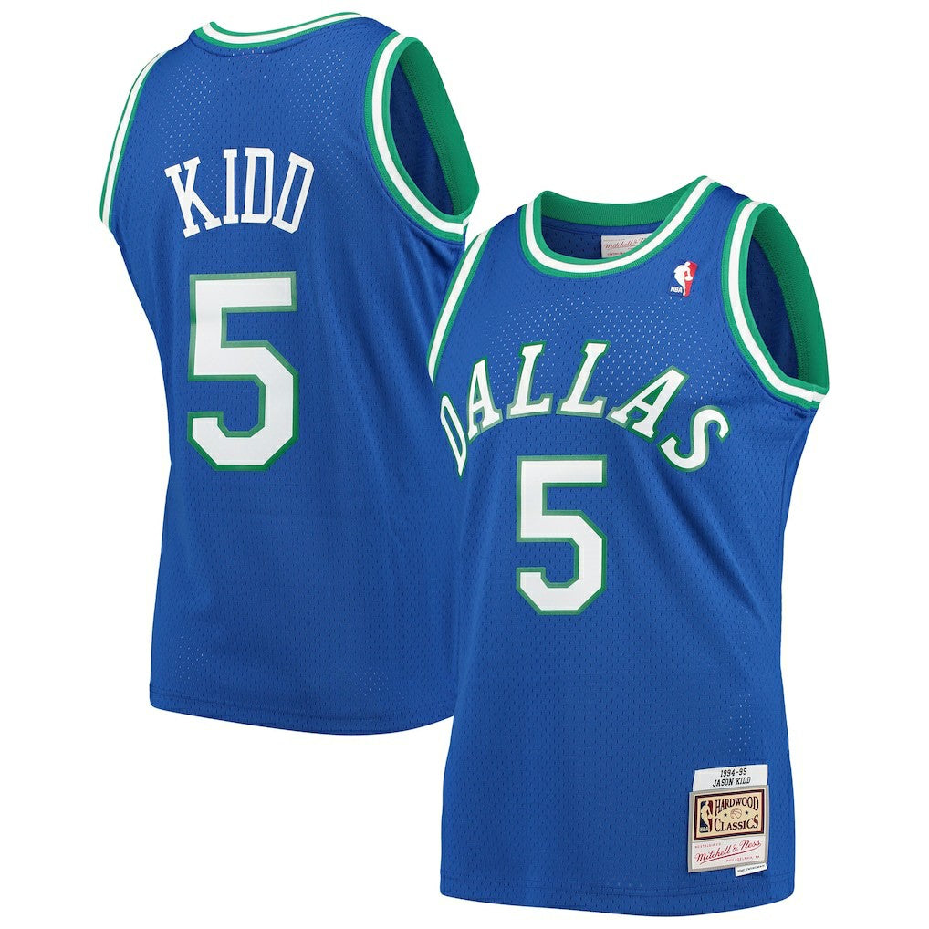 Jason Kidd Dallas Mavericks 1994/95 Hardwood Classics Swingman Jersey sale Outlet
