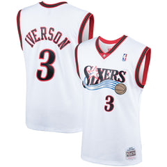 Allen Iverson Philadelphia 76ers Hardwood Classics Swingman Jersey On Sale