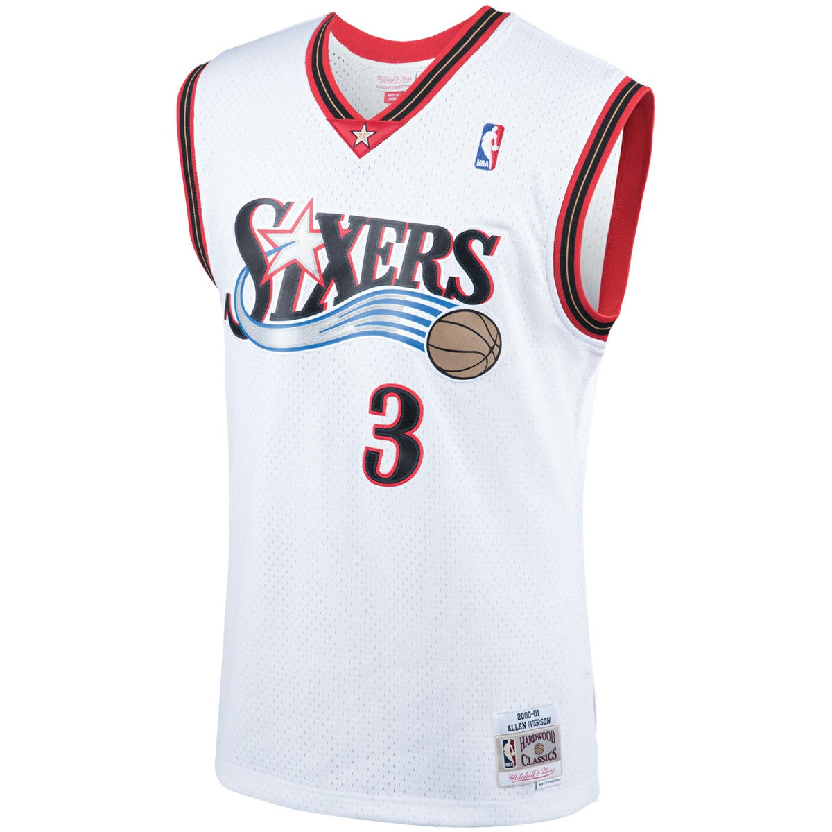 Allen Iverson Philadelphia 76ers Hardwood Classics Swingman Jersey On Sale