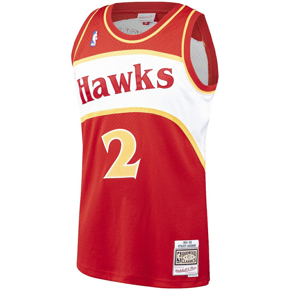 Stacey Augmon Atlanta Hawks 1991/92 Hardwood Classics Swingman Jersey Discount