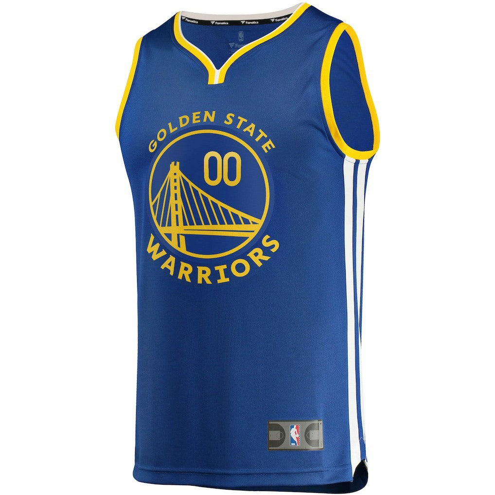 Golden State Warriors Fast Break Custom Replica Jersey Royal sale Online