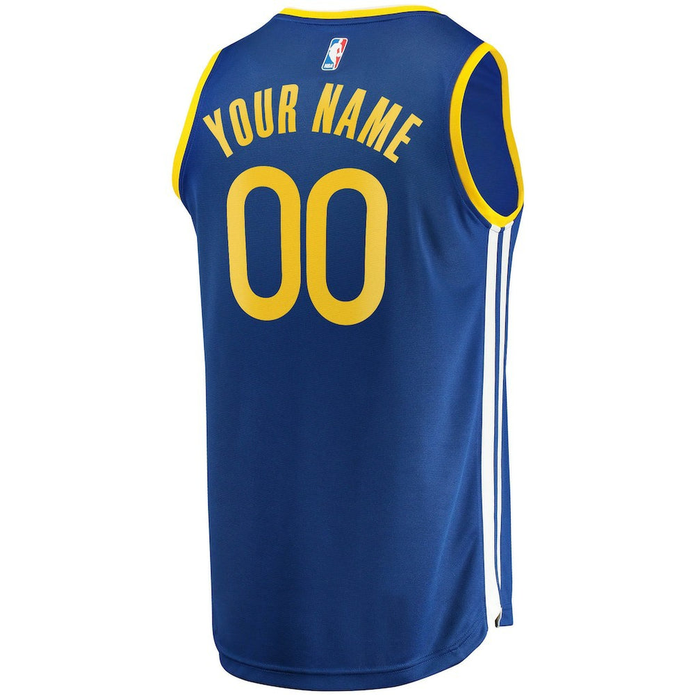 Golden State Warriors Fast Break Custom Replica Jersey Royal sale Online