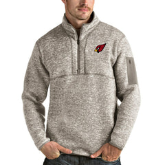 Arizona Cardinals  Antigua Fortune Quarter-Zip Pullover Jacket