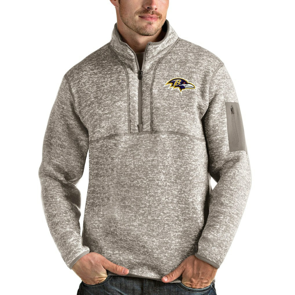 Baltimore Ravens  Antigua Fortune Quarter-Zip Pullover Jacket