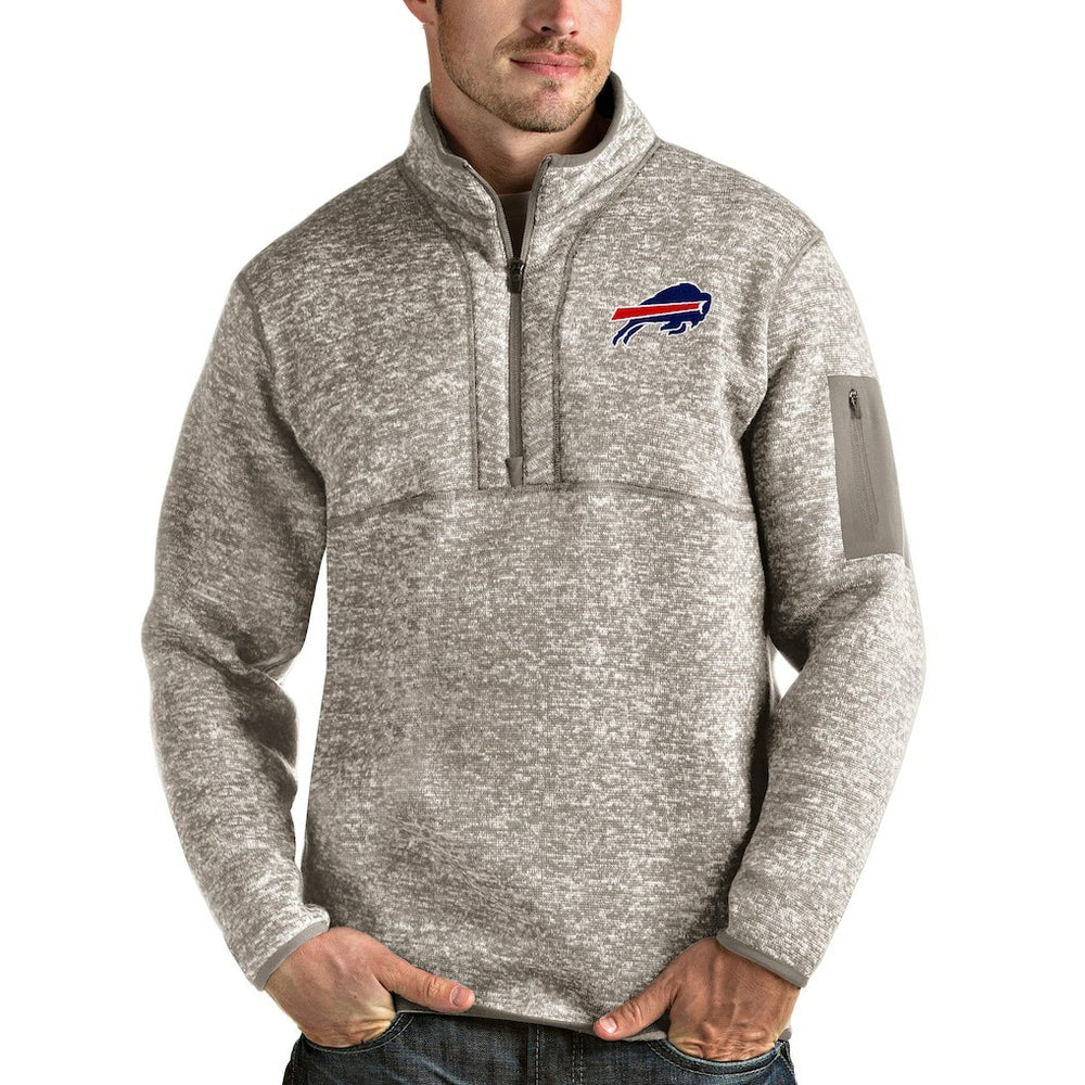 Buffalo Bills  Antigua Fortune Quarter-Zip Pullover Jacket