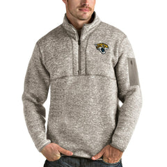 Jacksonville Jaguars  Antigua Fortune Quarter-Zip Pullover Jacket