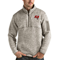 Tampa Bay Buccaneers  Antigua Fortune Quarter-Zip Pullover Jacket