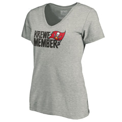 Tampa Bay Buccaneers  Women's Krewe Member V-Neck T-Shirt