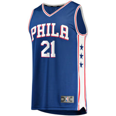 Joel Embiid Philadelphia 76ers Fast Break Replica Player Jersey Discount