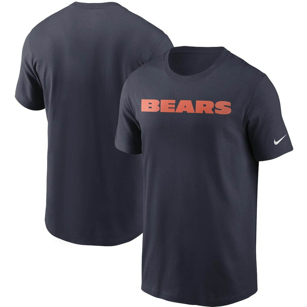 Chicago Bears Nike Team Wordmark T-Shirt