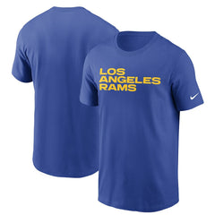 Los Angeles Rams Nike Team Wordmark T-Shirt