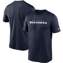 Seattle Seahawks Nike Wordmark Legend Performance T-Shirt