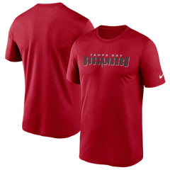 Tampa Bay Buccaneers Nike Wordmark Legend Performance T-Shirt